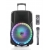 Kolumna mobilna LED, 15''/38cm, USB BT MIC FM, PARTY-15RGB